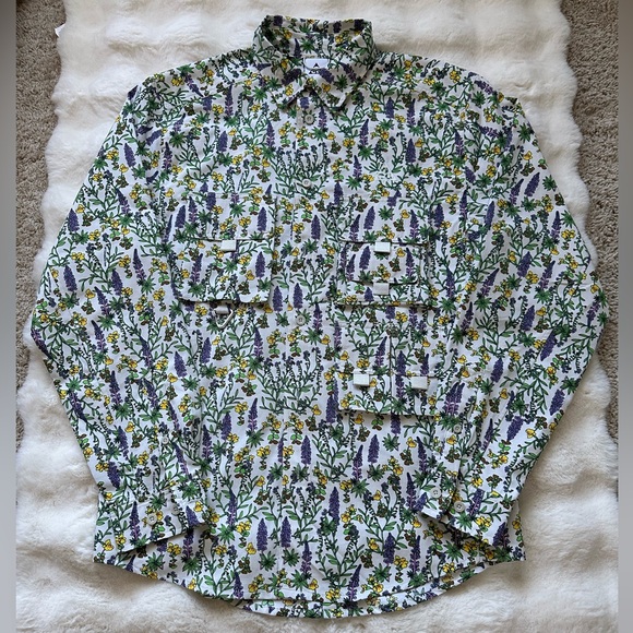 Nike ACG Dri-Fit Snowgrass Floral Long Sleeve Shirt Men’s. S - Picture 2 of 12
